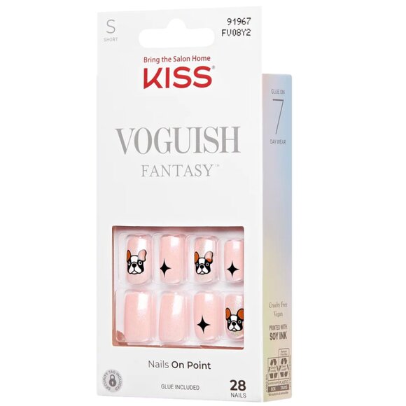 Voguish Fantasy French Bulldog Boston Terrier Nails - Picture 1 of 8